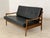 Black Vintage Danish Teak Sofa For Sale - Image 8 of 10