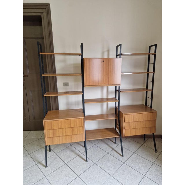 Vintage Formica Modular Bookcase, 1960s For Sale - Image 15 of 18