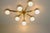 Stella Sette Lune Chandelier by Angelo Lelii for Arredoluce, Italy, 1960s For Sale - Image 16 of 16