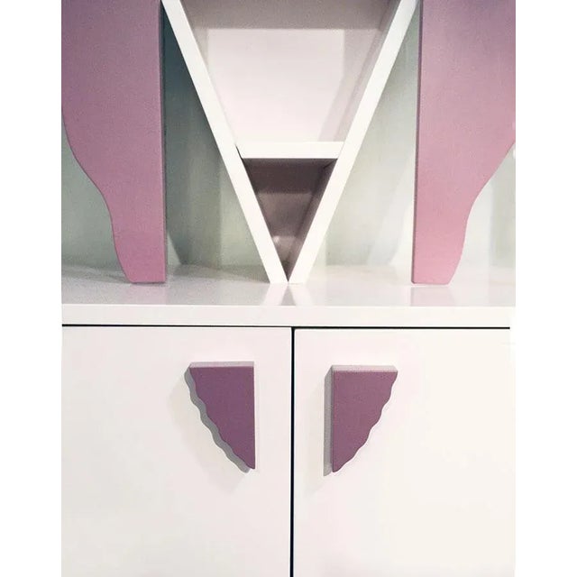 Pink Cupboard by Ugo La Pietra for F.lli Boffi, 1986 For Sale - Image 8 of 11