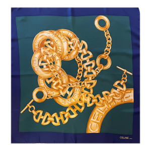 Céline Paris Silk Scarf “Bijoux”