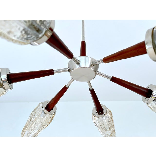 Large Vintage Danish Style Pendant Light, 1960s For Sale - Image 13 of 18