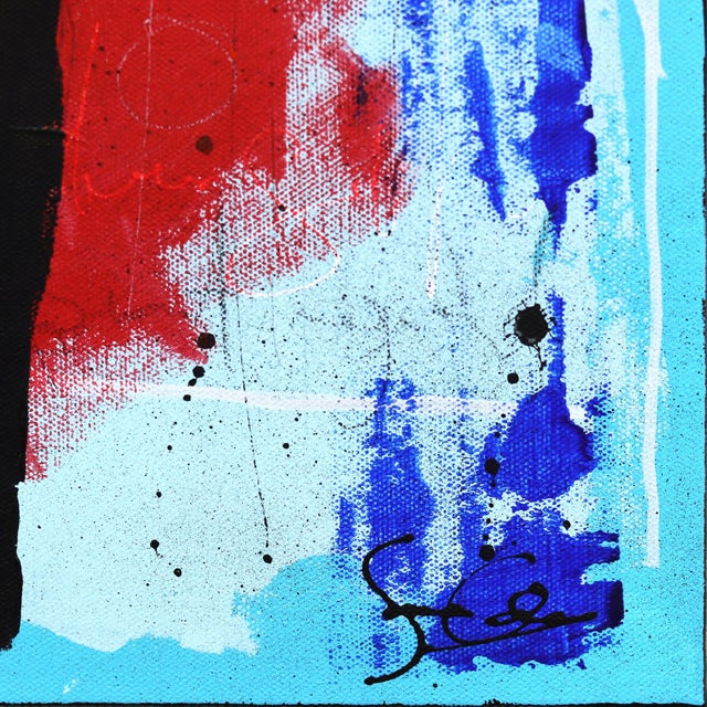 2020s "Whatever 3" Contemporary Abstract Mixed-Media Painting by Soren Grau For Sale - Image 5 of 9
