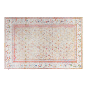 Early 20th Century Cotton Agra Rug