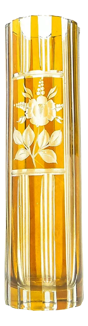 Art Deco Polish Glassworks from Julia Glassworks, 1970s