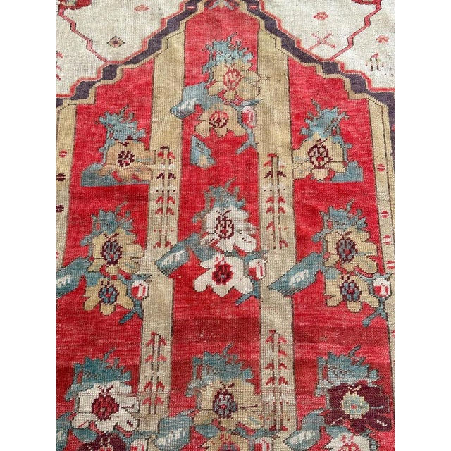 Textile Antique Turkish Fine Rug, Early 19th Century For Sale - Image 7 of 18