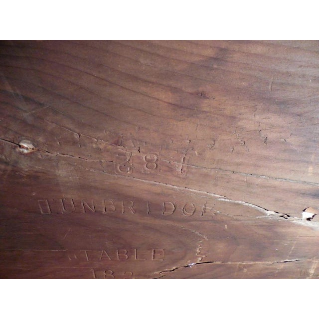 MidCentury Handcrafted Live Edge Full Slab Trestle Table Fom