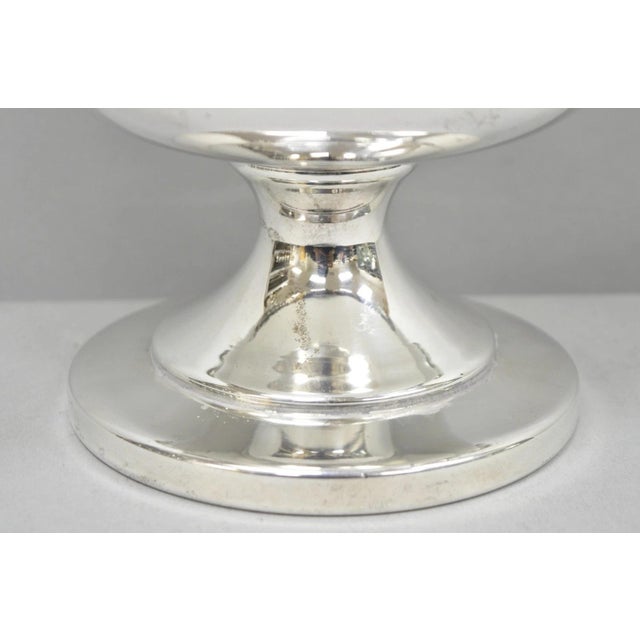 Mid 20th Century Vintage Towle Silver Plated Trophy Cup Urn Champagne Chiller Bar Ice Bucket For Sale - Image 5 of 18