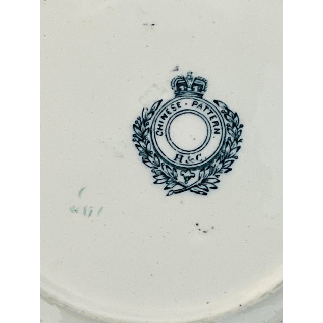 Ashworth Antique Porcelain Platter & Small Plate For Sale In New York - Image 6 of 7