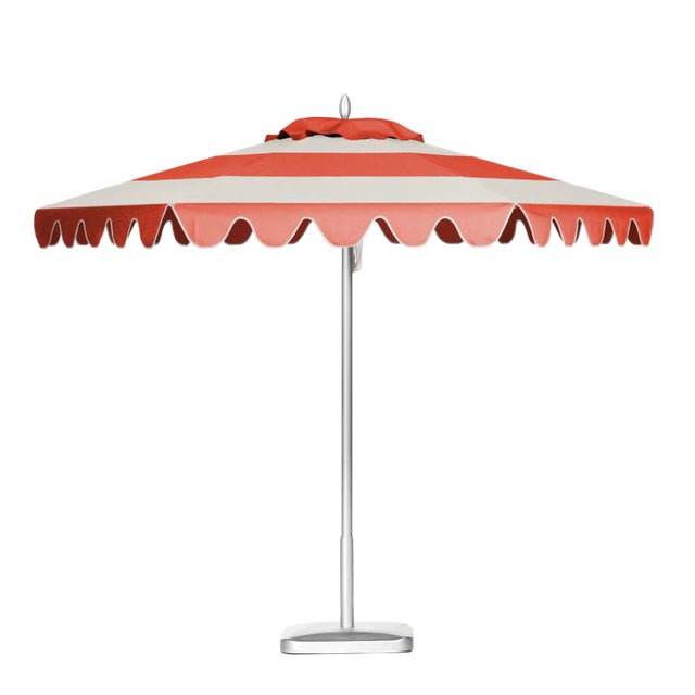This listing is for a Set of 2 Bermuda Dunes 9' Patio Umbrellas.The Bermuda Dunes Market Umbrella is a 9' Hexagon in solid...