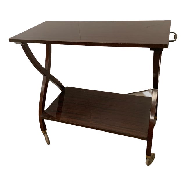 Serving Table in Mahogany, 1960s For Sale