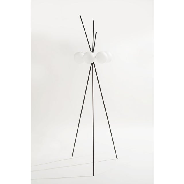 The Lucienne Floor Lamp; is a playful piece of functional sculpture inspired by the fabric designs of Lucienne Day. A note...