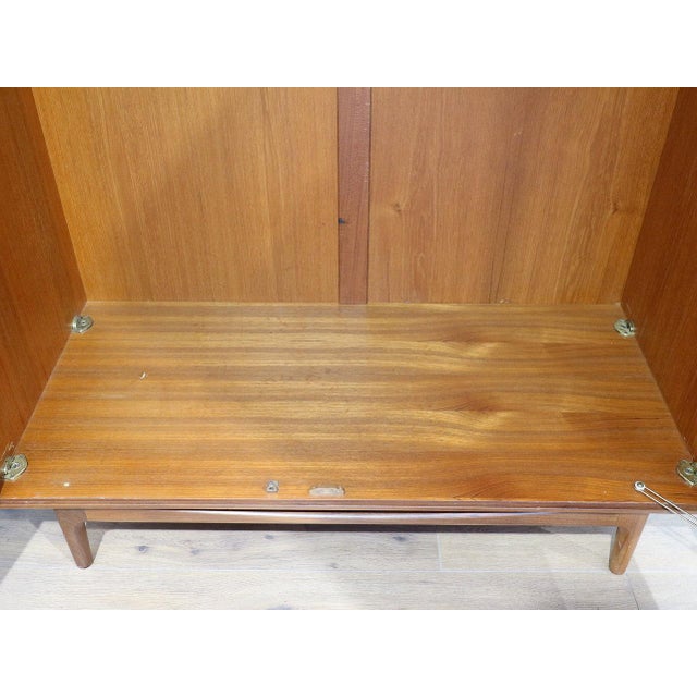 Mid Century Modern Vintage Teak Armoire Wardrobe by G Plan Kofod Larsen For Sale - Image 13 of 13
