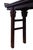 Wood Antique Chinese Ming-Style Altar Console With Pierced Cloud-Scroll Spandrels & Oxblood Patina For Sale - Image 7 of 18