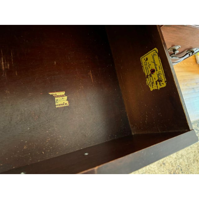 Early 20th Century Antique Georgetown Galleries Mahogany Sideboard For Sale - Image 6 of 12