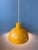 Yellow Enamel Pendant Lamp by Joe Hammerborg for Fog & Mørup For Sale - Image 3 of 13