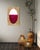 Contemporary Rebecca Koury "Tapestry of Soul" Burgundy Blush Gold Contemporary Abstract Painting, Acrylic and Mixed Media on Canvas, Carmel California Art For Sale - Image 3 of 4