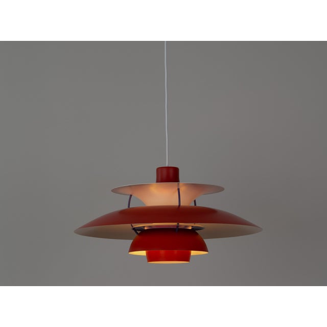Louis Poulsen Vintage Danish PH 5 Lamp by Poul Henningsen for Louis Poulsen, 1990s For Sale - Image 4 of 14