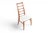 Wood Mid 20th Century Set of Eight 'Lis' Highback Dining Chairs in Teak For Sale - Image 7 of 15