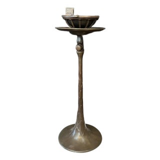 Early 20th Century Tiffany Studios Ashtray Stand For Sale
