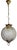 Brass and Glass Hollampe Chandelier from Unbekannt, 1960s For Sale
