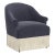 Fringe Chair in Titan Ocean For Sale