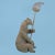 Boho Chic Bear Floor Lamp by Mario Lopez Torres For Sale - Image 3 of 10