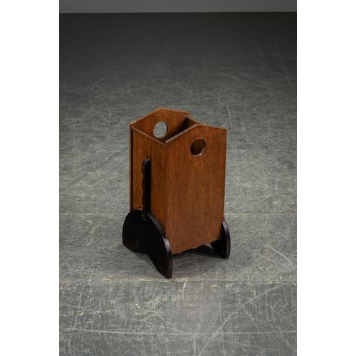 Amsterdamse School Plant Holder or Paper Bin, 1920s For Sale - Image 12 of 12