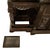 Antique Monumental Renaissance Revival Carved Oak Hall Tree Stand Mirror 1890 For Sale - Image 13 of 14