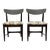 Vintage Mid Century Modern Modern Chairs- Set of 2 For Sale