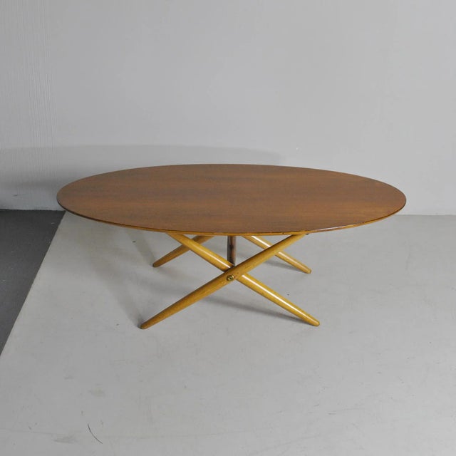1950s Ovalette Coffee Table by Ilmari Tapiovaara for Artek, 1950s For Sale - Image 5 of 10