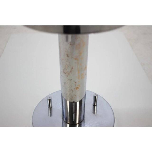 Metal Hotel Wall Lamp from Kamenický Šenov, 1970s For Sale - Image 7 of 8