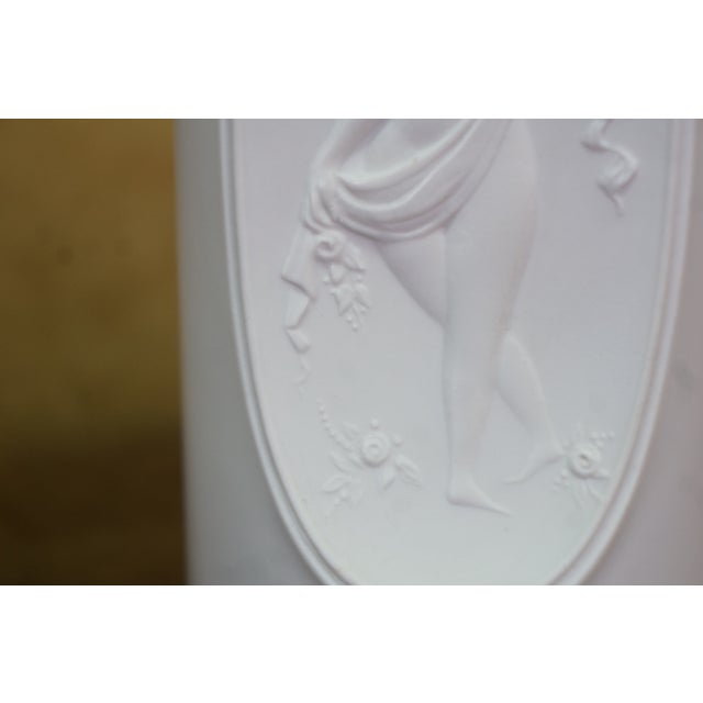 Mid Century German Porcelain Studio Vase by Bjorn Wiinblad for Rosenthal 6.5" For Sale - Image 12 of 14