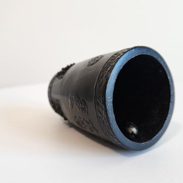 1960s Mid-Century Japanese Nanbu Tekki Architectural Temple Bell For Sale - Image 5 of 14