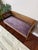 Wood 1950s Vintage Mid-Century Modern Cane Back Bench For Sale - Image 7 of 12