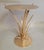 Gold Contemporary Sculptural Aloe Plant Champagne Gold Accent Table For Sale - Image 8 of 8
