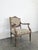 Louis XVI Style Living Room Set with Escutcheon Backrests, 19th Century, Set of 3 For Sale - Image 9 of 18