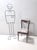 Dining Chairs with Beech Frame and Linen Patterned Fabric attributed to Carlo Enrico Rava, 1950s, Set of 4 For Sale - Image 4 of 13