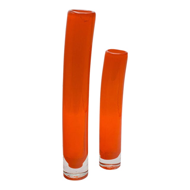 1970's Duo of Vintage Flower Sleeves For Sale