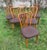 Vintage Wooden Chairs in the style of Charles Ramos, 1950s, Set of 6 For Sale - Image 9 of 9