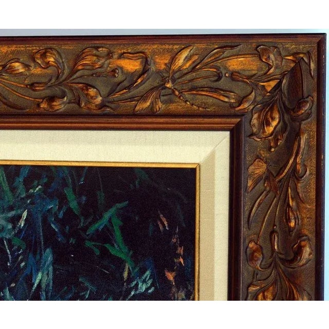 "Last In Thought" Original Limited Edition Giclee Hand Embellished on canvas by Robert Hagan Hand signed by the artist Art...