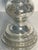 Vintage Mercury glass 18” tall candlestick.