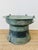 Green Vintage Asian Style Patinaed Bronze Rain Drum Table For Sale - Image 8 of 14