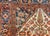 Antique Malayer Rug, Hand-Knotted Wool, Geometric Pattern, 4x6, Ivory & Navy For Sale - Image 17 of 18