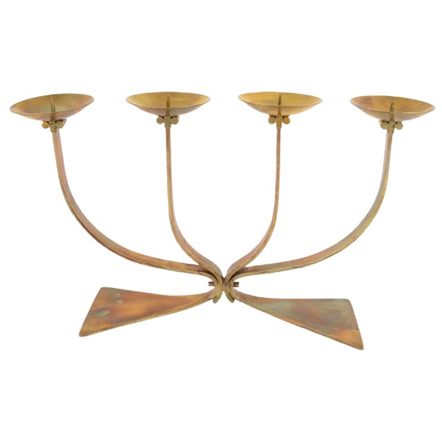 Vintage Candleholder by Friedrich Bernhard Marby, Germany, 1950s For Sale