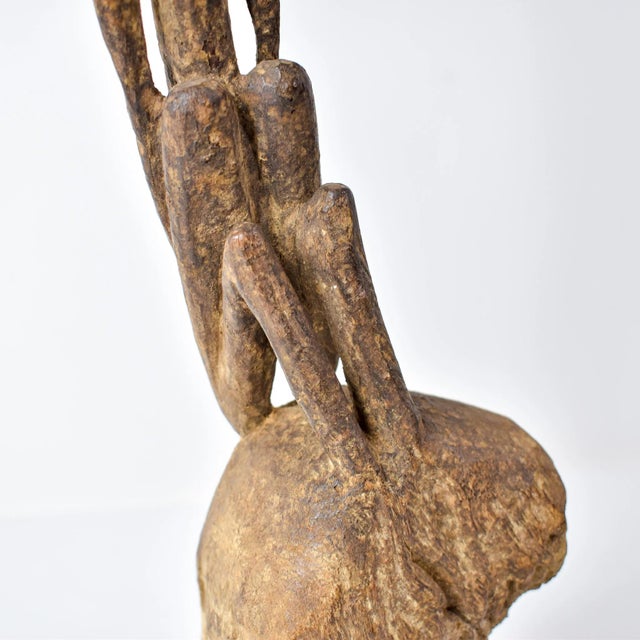 Early 20th Century Dogon Fetish Figure on Custom Base Mali For Sale In Denver - Image 6 of 17