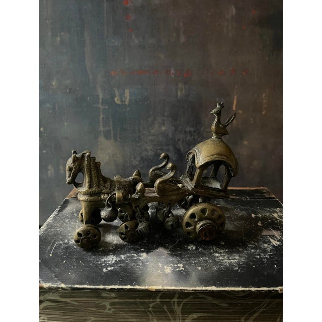 Antique Asian Bronze Metal Incense Burner For Sale - Image 9 of 10