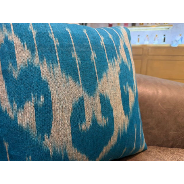 1990s 1990s Handwoven Vertical Stripe Pilow Cover For Sale - Image 5 of 11