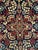Vintage Persian Kerman Rug, Hand-Knotted Wool, All-Over Floral Garden Pattern, Navy & Ivory, 3x7 For Sale - Image 12 of 16