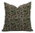 Fabdivine Decorative Block Print Cushion Cover 16x16 Inch Thick Linen Mandakini For Sale